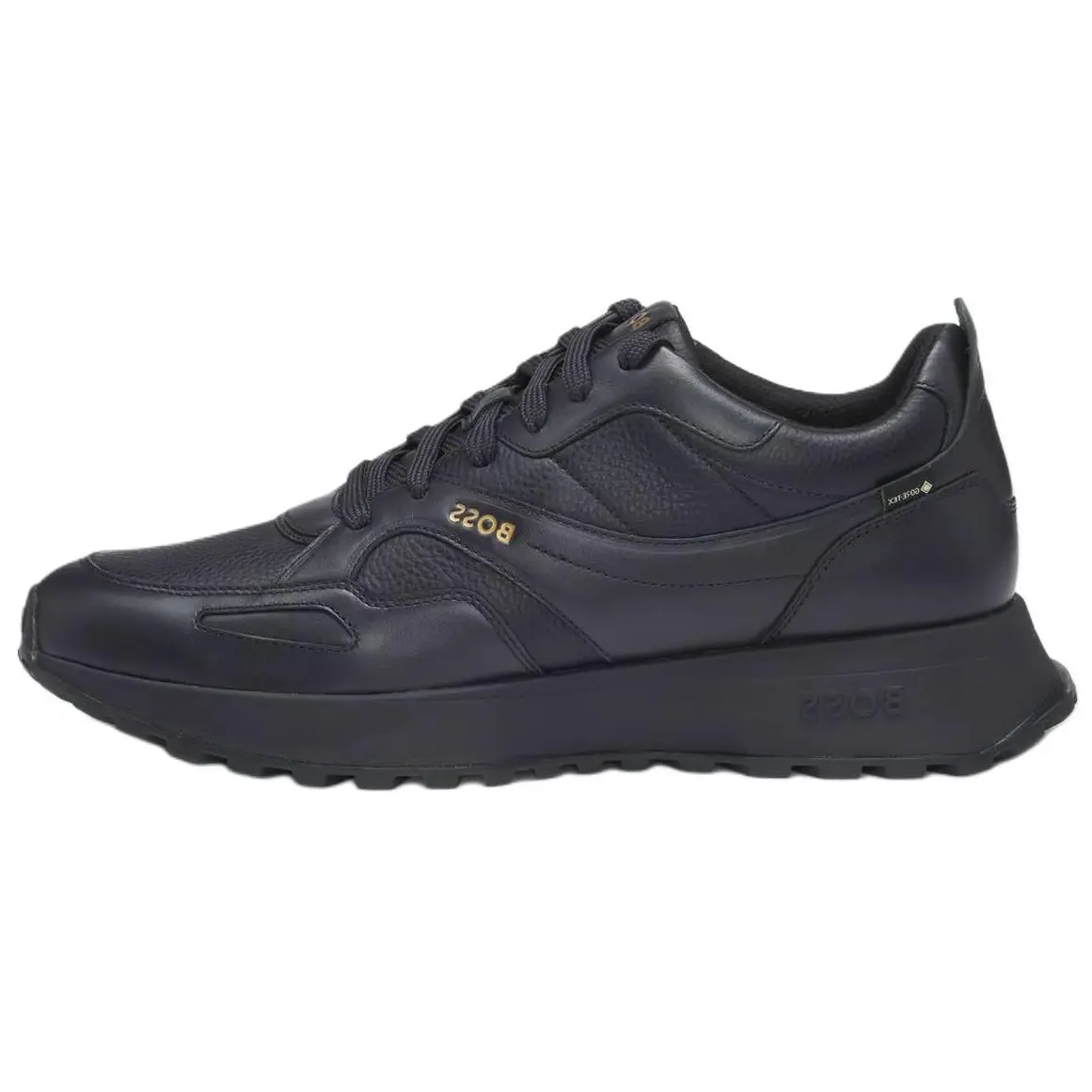 

Кроссовки HUGO BOSS Lifestyle Shoes Men Low-top Black, темно-синий