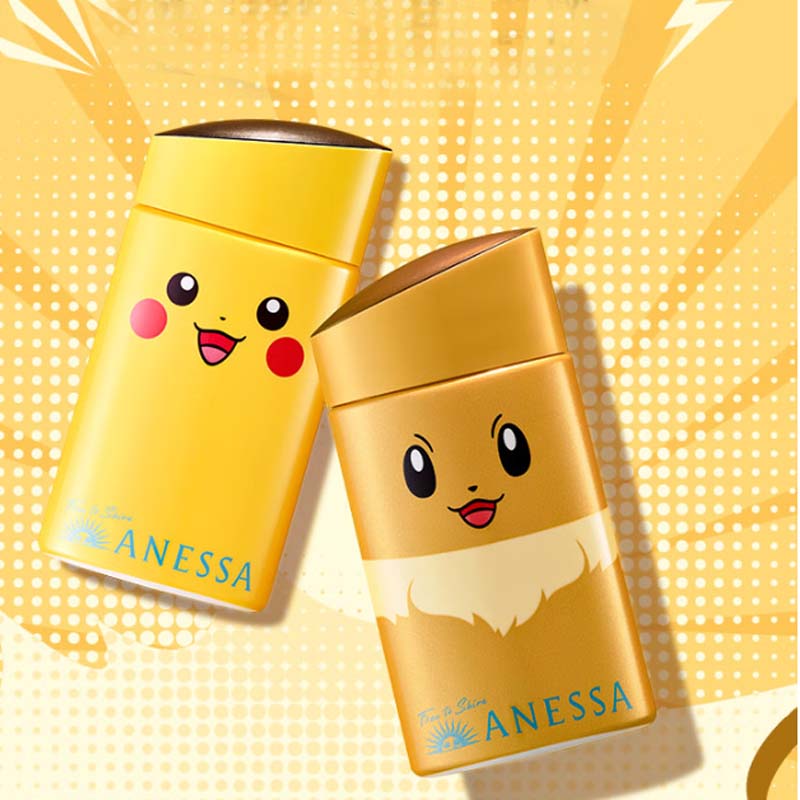 Солнцезащитные средства и лосьоны Unisex ANESSA, eevee style small золотойen bottle — фото 4