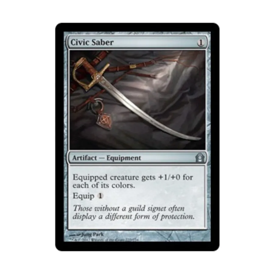 

CCG Гражданская Сэйбер (U), MTG - Return to Ravnica