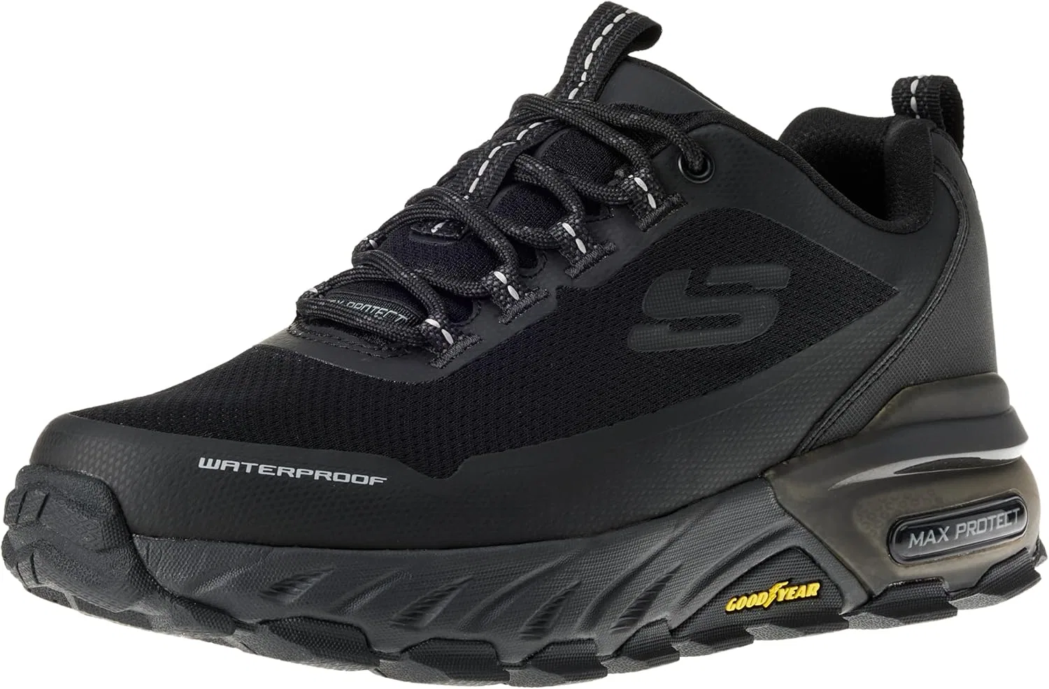 Кроссовки Skechers Unisex Koopa Volley Low Lifestyle Trainers, Black Synthetic Mesh Trim