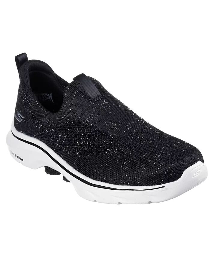 

Женские повседневные прогулочные кроссовки GO WALK 7- Blink от Finish Line Skechers, черный