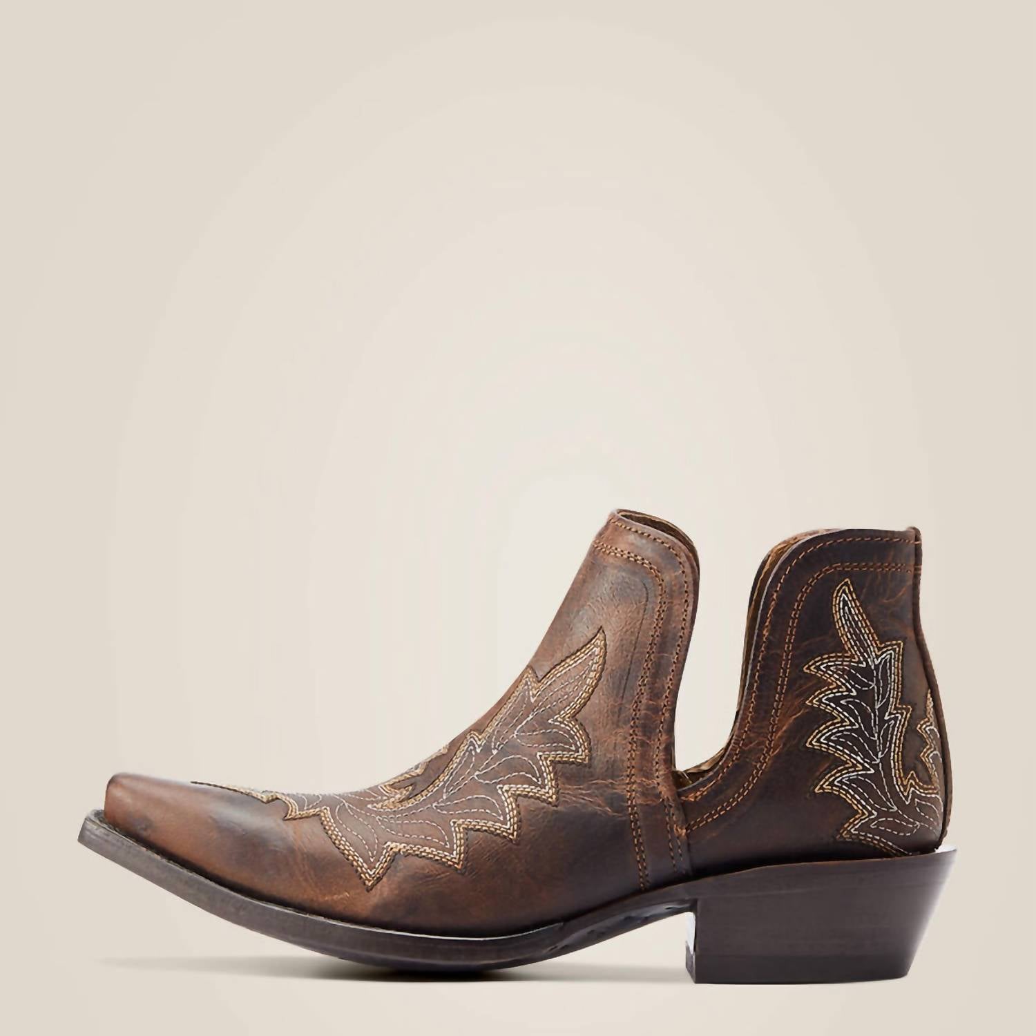Женские ботильоны Dixon на низком каблуке с принтом Rhino Tan ARIAT, Rhino Tan Print — фото 2
