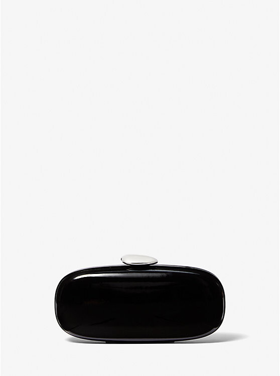 

Маленький минодьер из лакированной кожи Tina Michael Kors Collection, черный