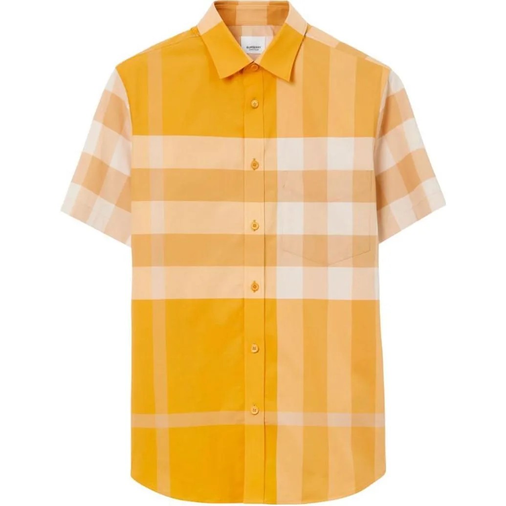 Рубашка мужская Burberry SS23 Tagetes Erecta Yellow