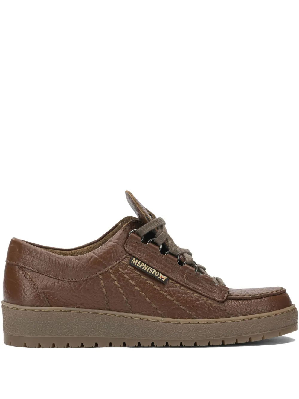 

Фактурные кроссовки на шнуровке Musto, коричневый