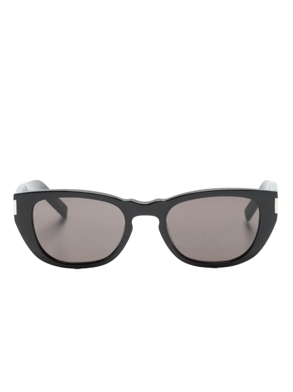 

Солнцезащитные очки в оправе 'кошачий глаз' Saint Laurent Eyewear, черный