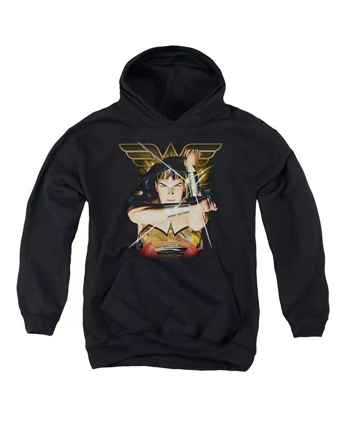 

Толстовка с капюшоном Deflection Pull Over Hoodie для мальчиков и подростков Justice League, черный