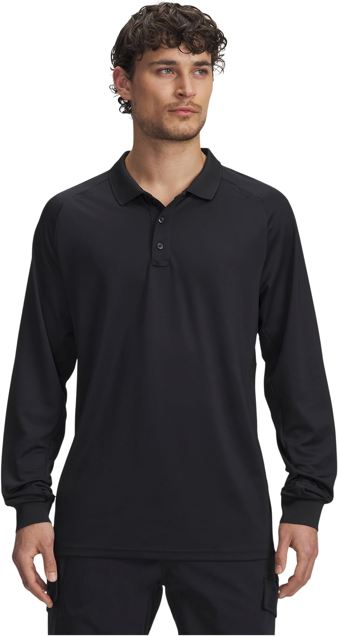 

Поло Under Armour Tactical Performance Long Sleeve Polo, черный