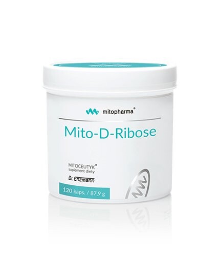 

Dr. Enzmann MSE, Мито-D-рибоза, 120 капсул.