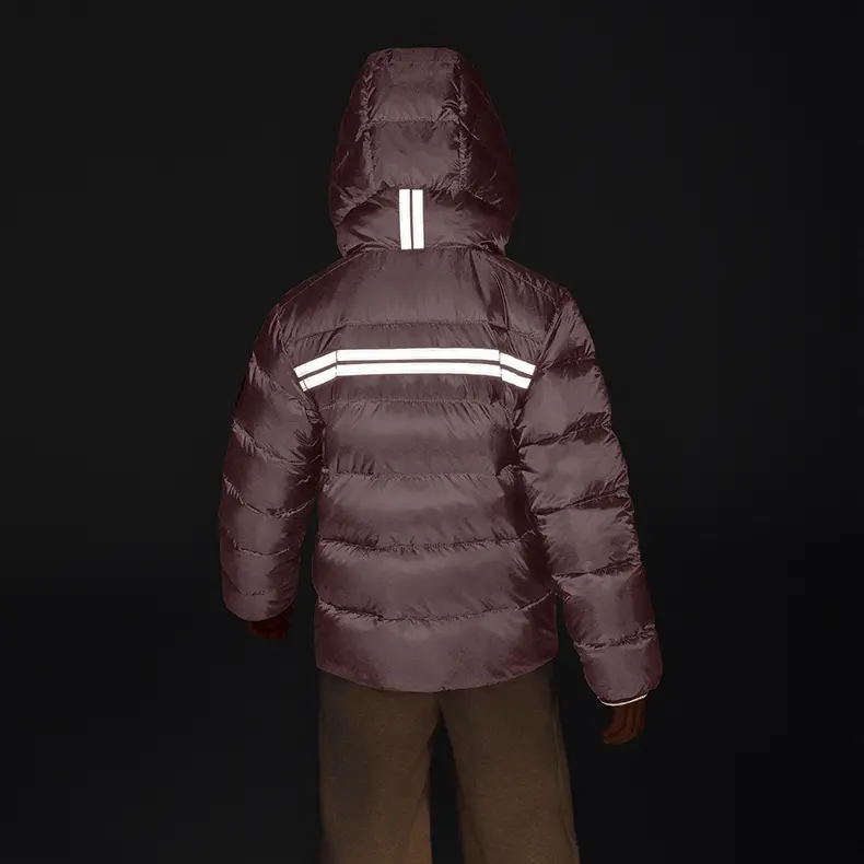 Пуховик Crofton Kids' Canada Goose, розовый — фото 4