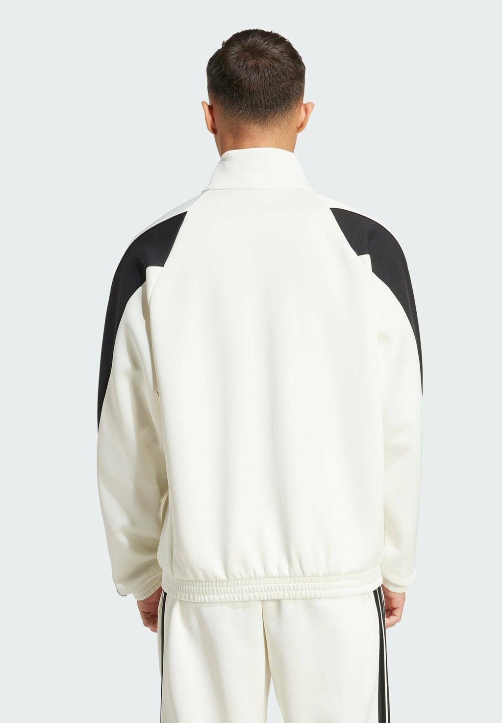 Толстовка на молнии STADIUM Adidas Sportswear, белый — фото 2