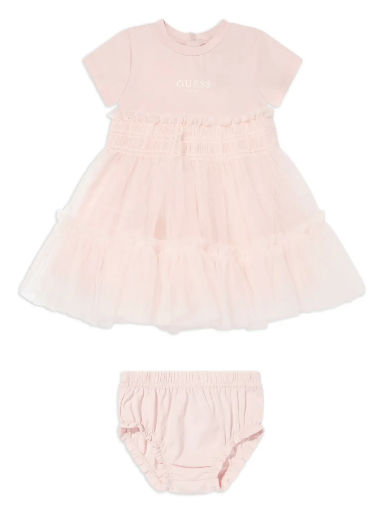 

Guess Kids детское многослойное платье (комплект из двух), розовый