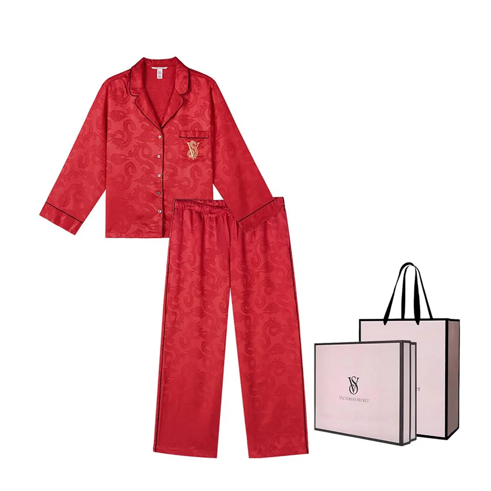 Пижамный комплект женский Victoria's Secret, Gift Box Set (Basic Set+Original Box+Shopping Bag)