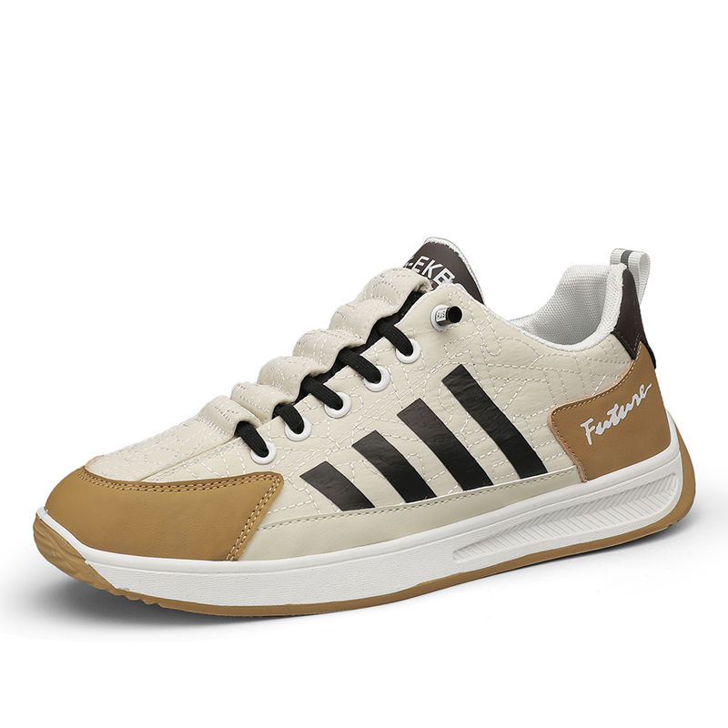 

Низкие повседневные туфли мужские SHOUBA, White Khaki