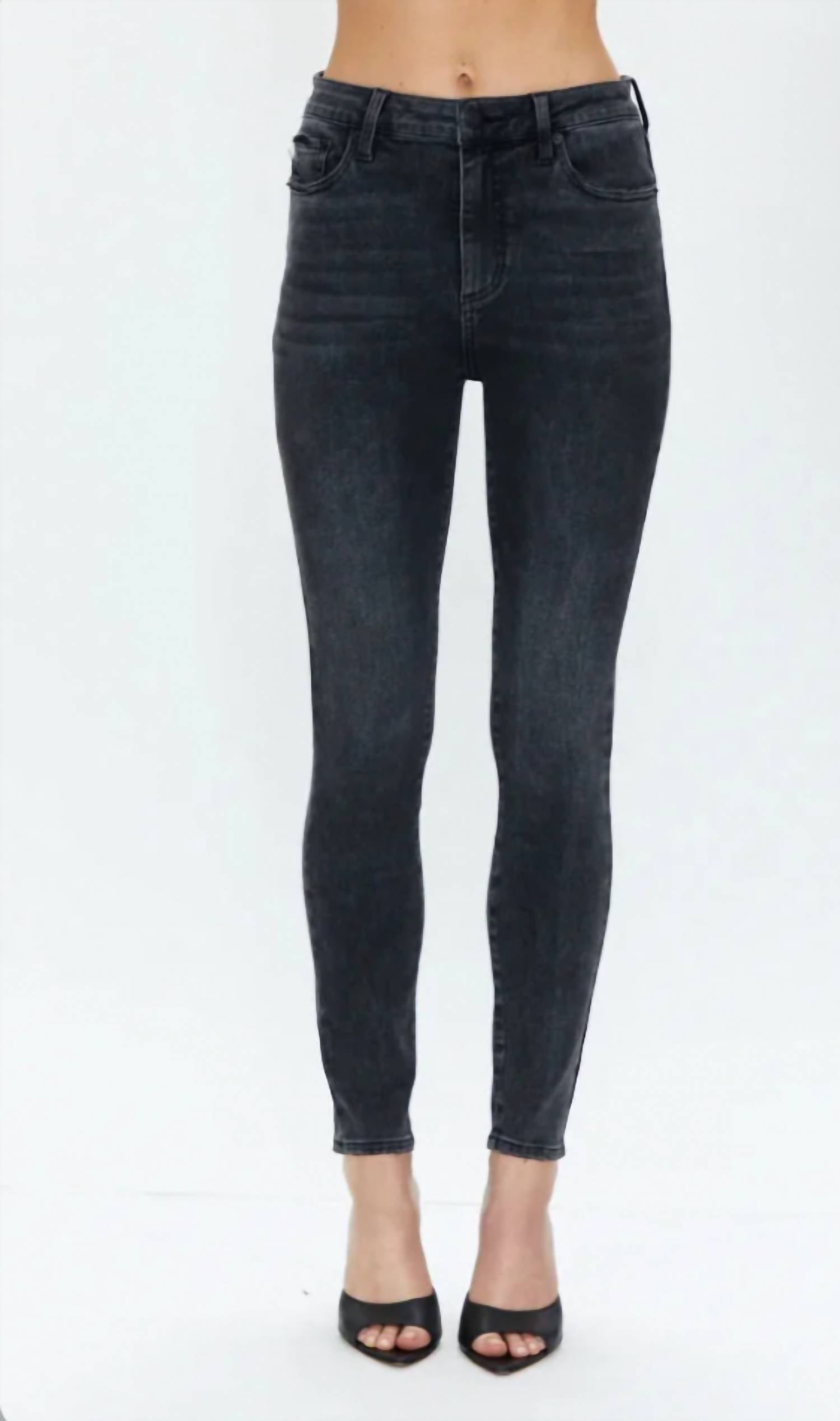 

Джинсы скинни Aline High Rise Dark Stone Vintage PISTOLA