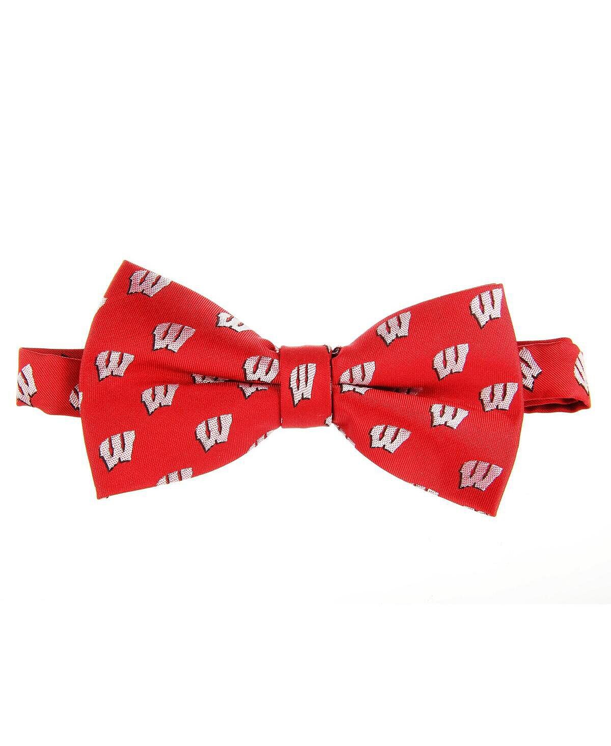 

Мужской галстук-бабочка с повторяющимся узором Wisconsin Badgers Eagles Wings