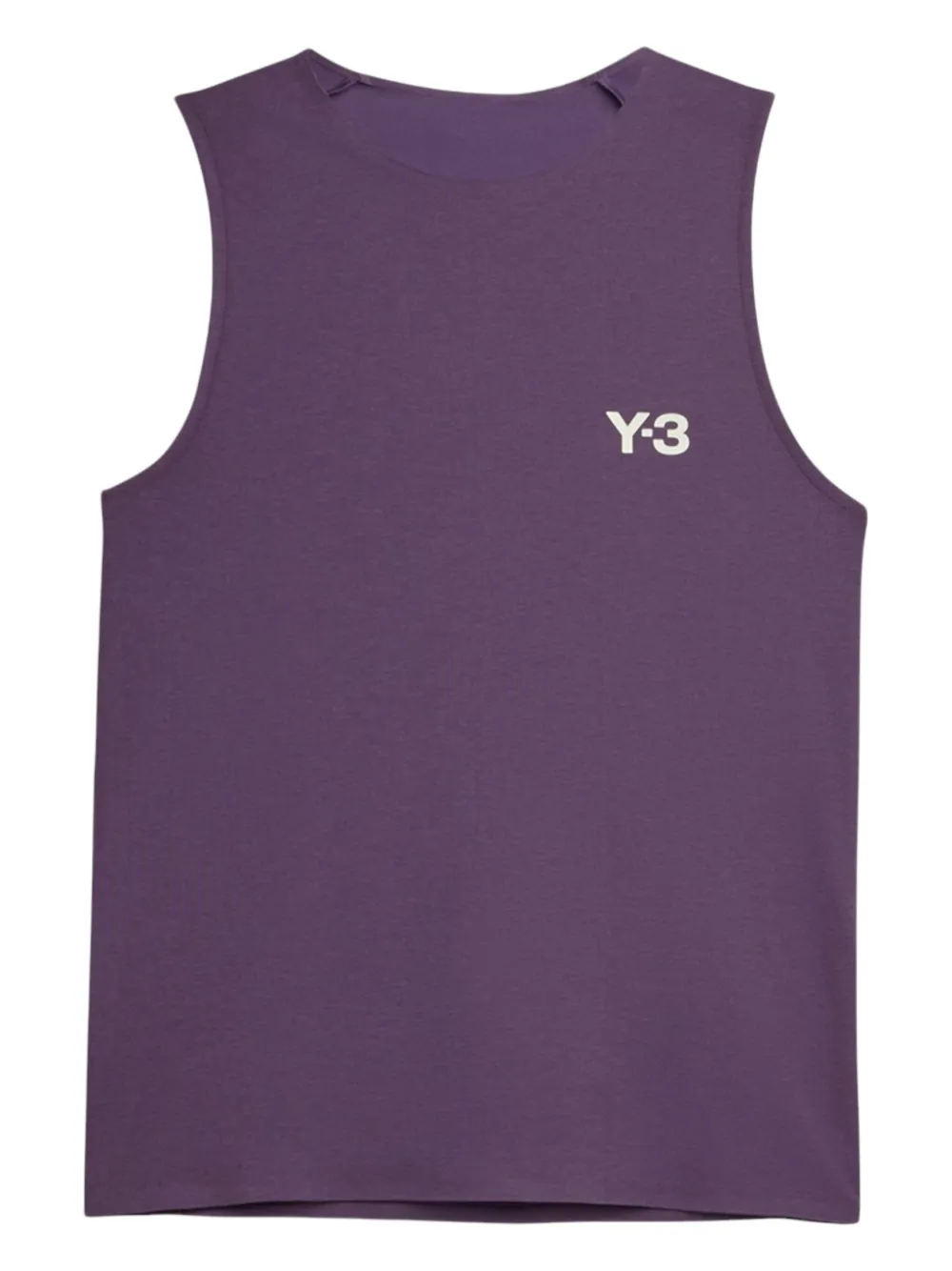 

Спортивный топ с вырезом и логотипом Y-3, фиолетовый
