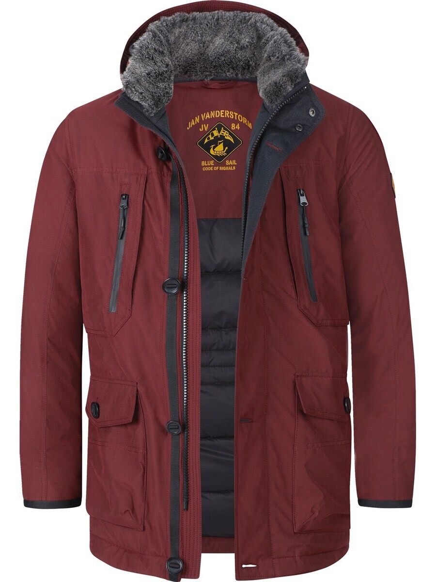 

Куртка для активного отдыха Jan Vanderstorm Performance Jacket Botulfr, цвет carmine red