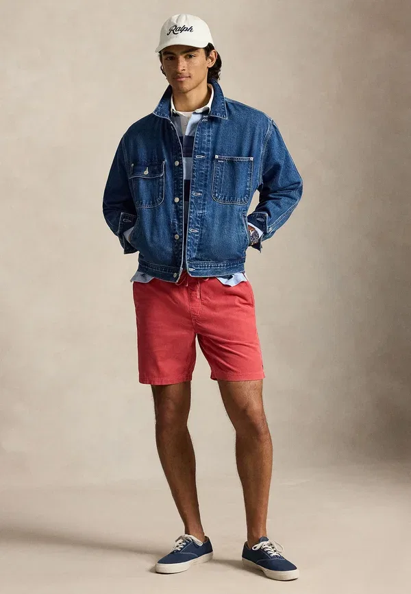 Футболка-поло с воротником для регби Polo Ralph Lauren, светло-синий/элит-блю — фото 2