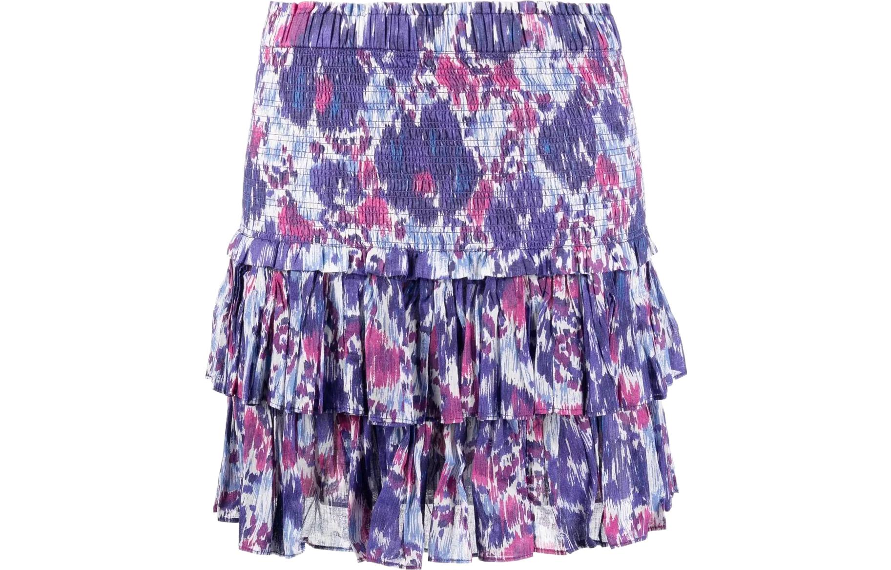 

Мини-юбка Étoile Naomi с высокой талией ISABEL MARANT, фиолетовый