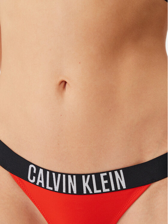 Нижняя часть бикини KW0KW02857 Calvin Klein Swimwear, красный — фото 4