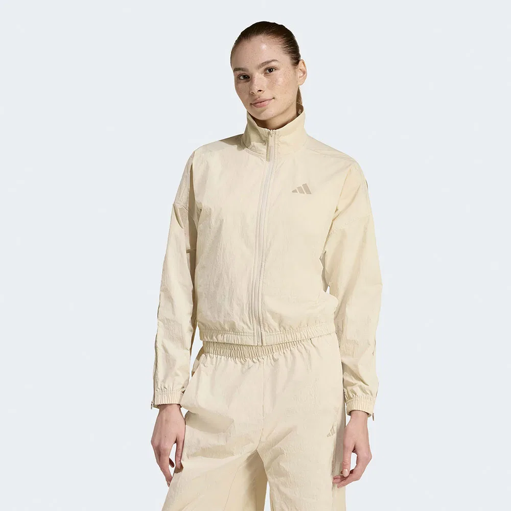 Женская тканая спортивная куртка City Tech на молнии Crystal Linen от Adidas