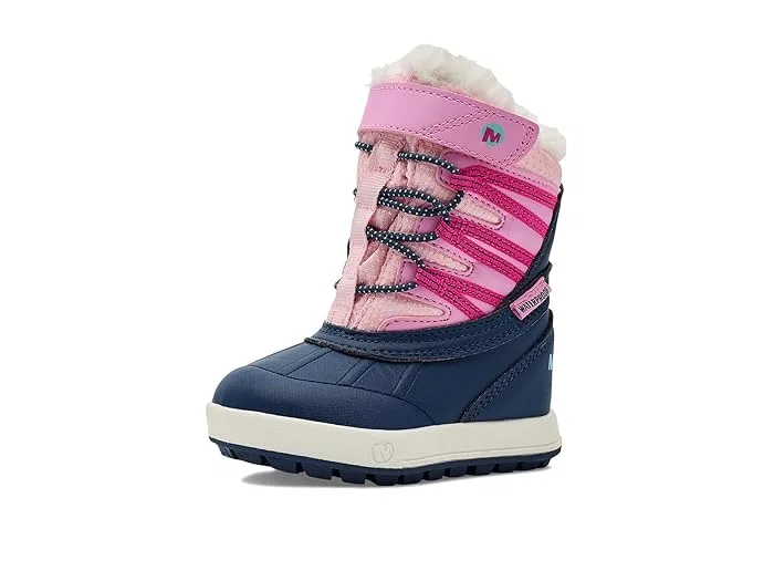 Ботинки водонепроницаемые Snow Bank 5.0 Jr. Merrell Kids, Navy/Pink