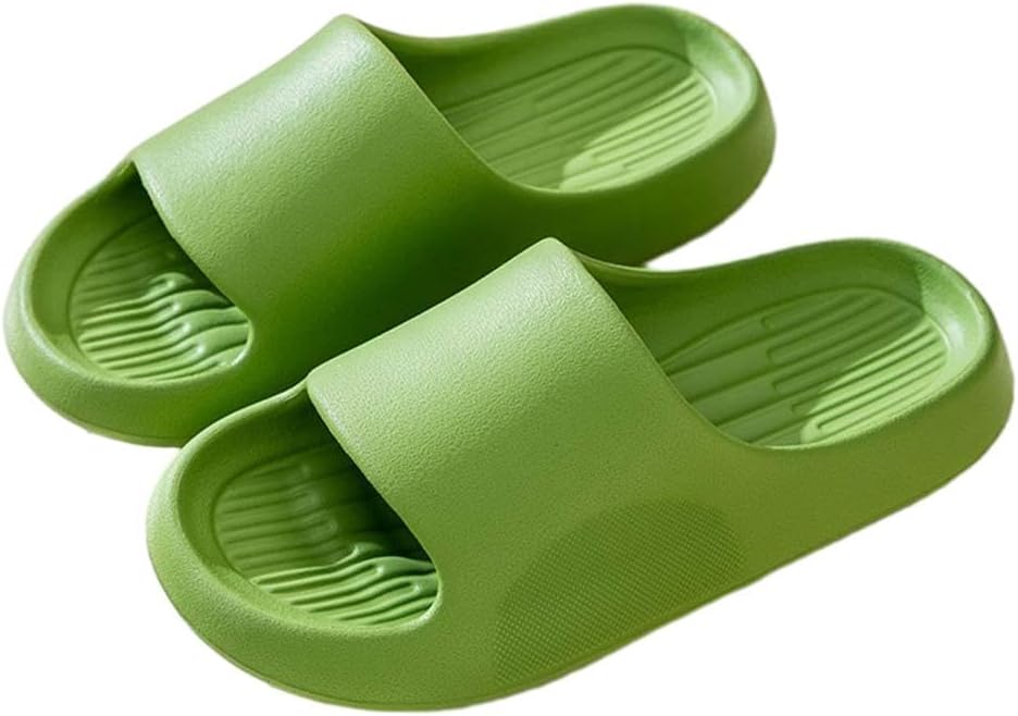 

Женские и мужские домашние тапочки HMBLAW, мягкая подошва для пар, популярный стиль, противоскользящие дышащие сандалии, шлепанцы для душа и ванной для взрослых пар, для дома и улицы (Размер: EU 36-37, Цвет: черный)