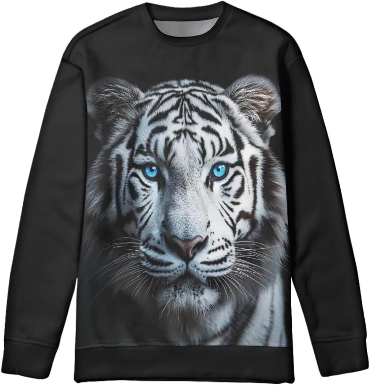 Детский свитшот ZPINXIGN, Cool White Tiger — фото 3