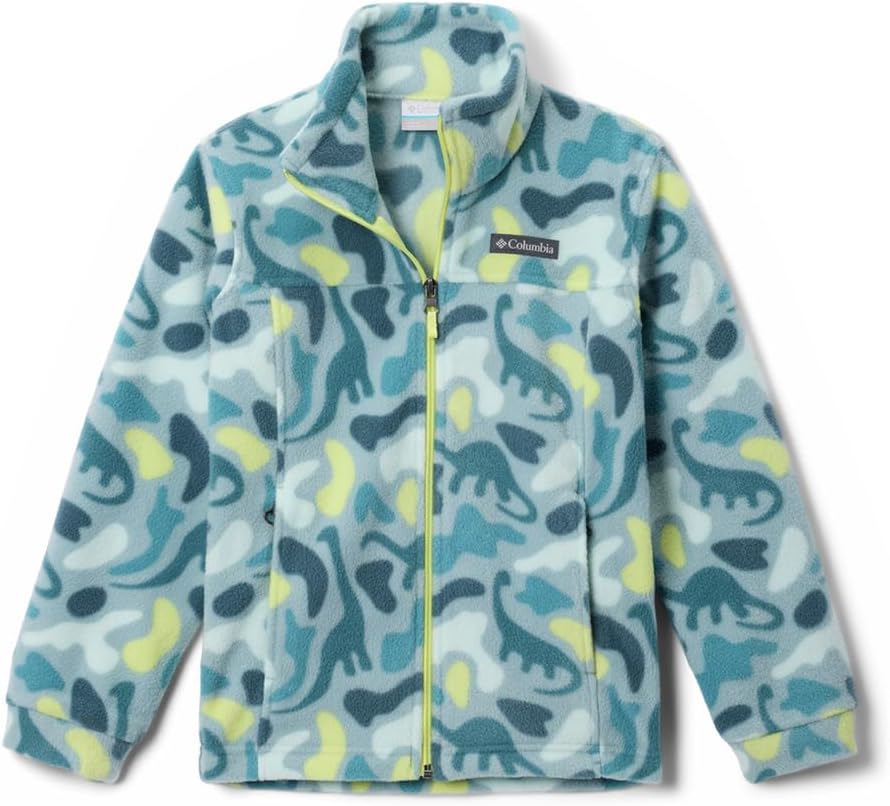 

Флисовая кофта Columbia boys Helvetia II Printed Half Snap (для малышей/для больших детей), Crushed Blue Sisters/Everblue