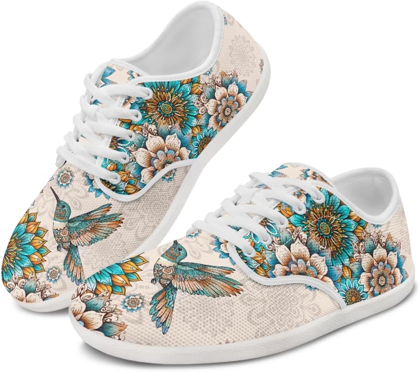 

Женские кроссовки для бега с колибри, повседневные танцевальные туфли, деловые лоферы, балетки, прогулочные кроссовки Ecaestolph, синий