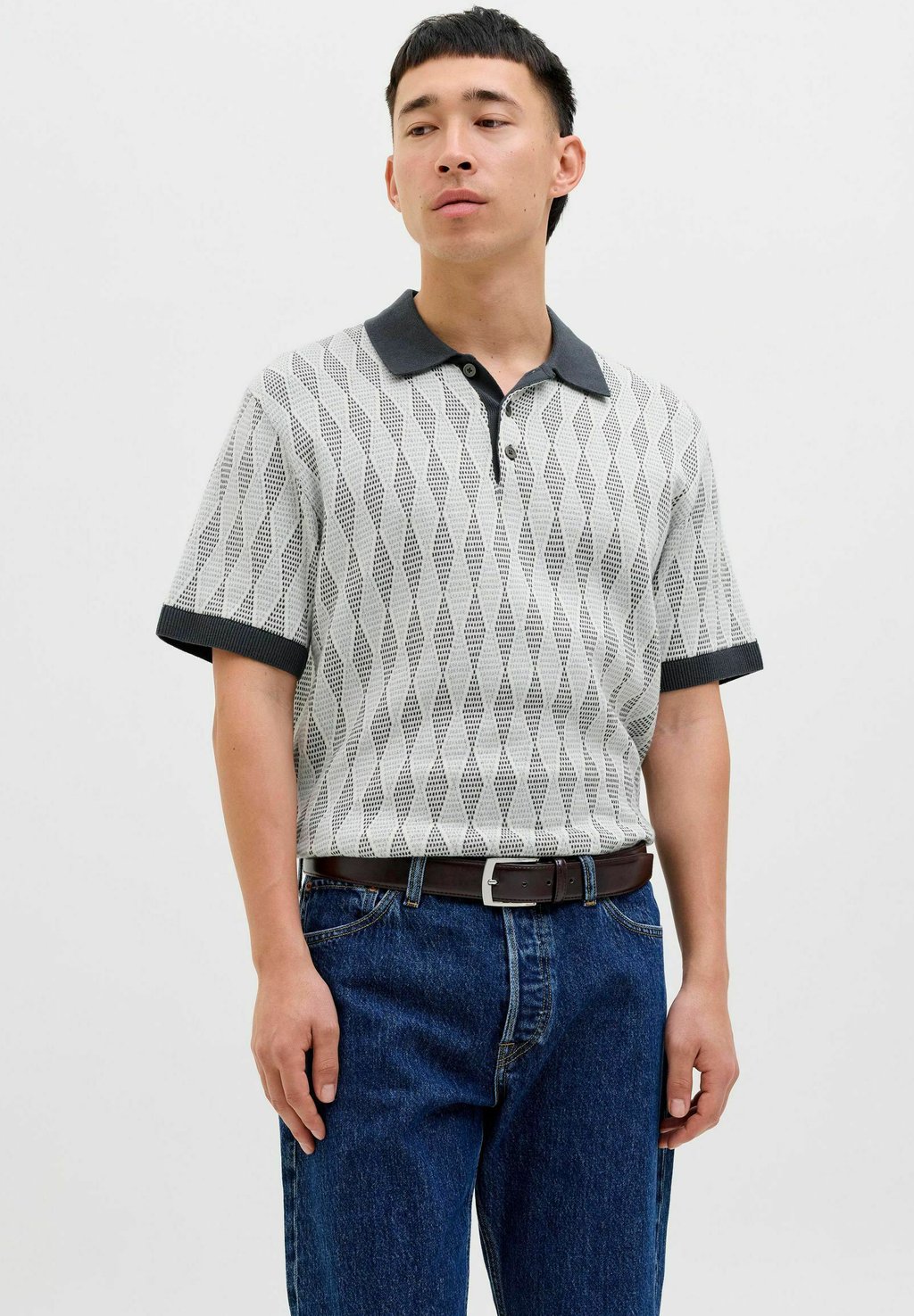 

Рубашка поло POLO Jack & Jones PREMIUM, синий