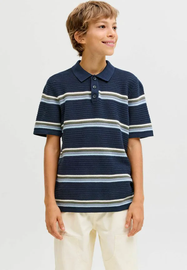Рубашка поло Jack & Jones Junior, Sky Captain