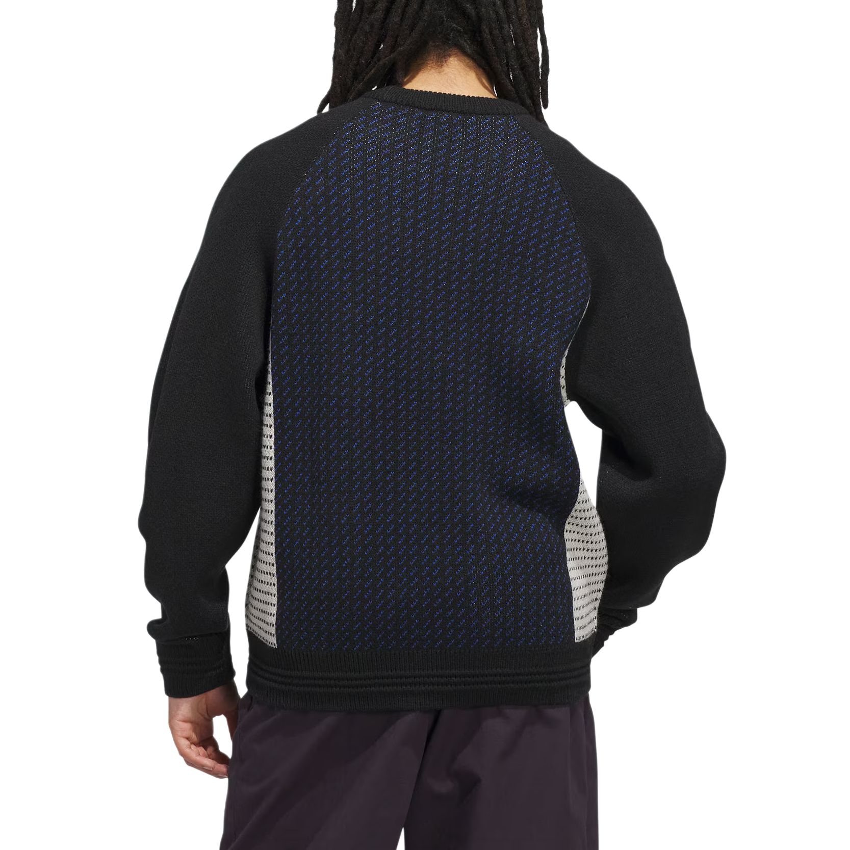 Shmoofoil FW25 Mark Gonzales Skateboarding Fully Fashioned джемпер мужской Adidas Originals, темно-синий — фото 4