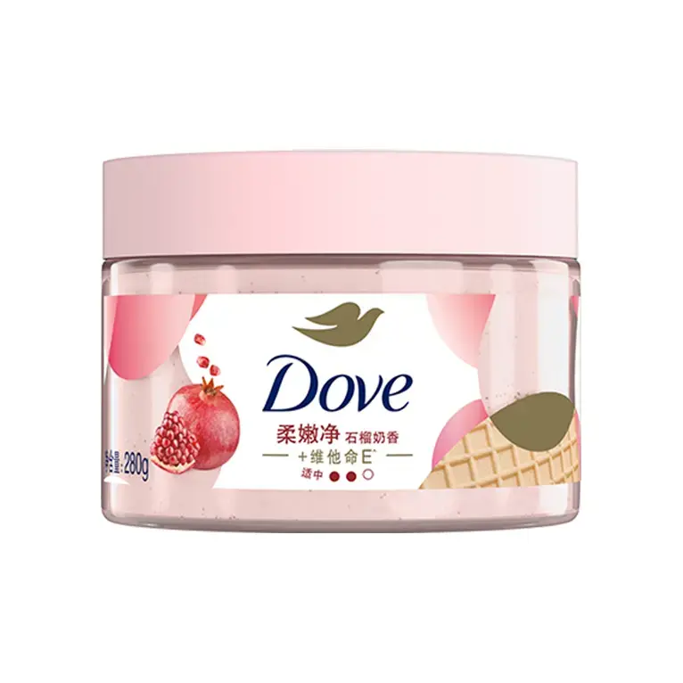 

Скрабы для тела увлажняющие фруктовый аромат 280g/280g*2/280g*3 бутылки отшелушивающие увлажняющие очищающие ароматные Dove