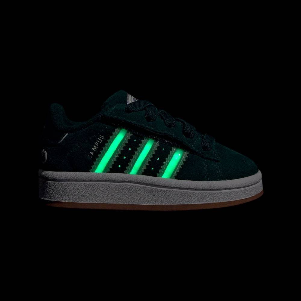 Детские кроссовки Campus 00s LED Lights / CAMPUS 00s LED LIGHTS CF EL I Adidas, green — фото 4