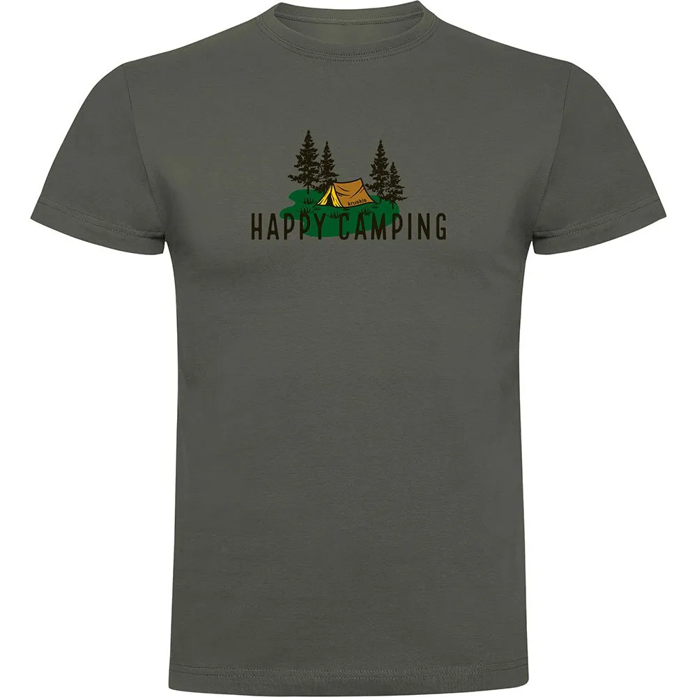

Футболка Kruskis Happy Camping, зеленый