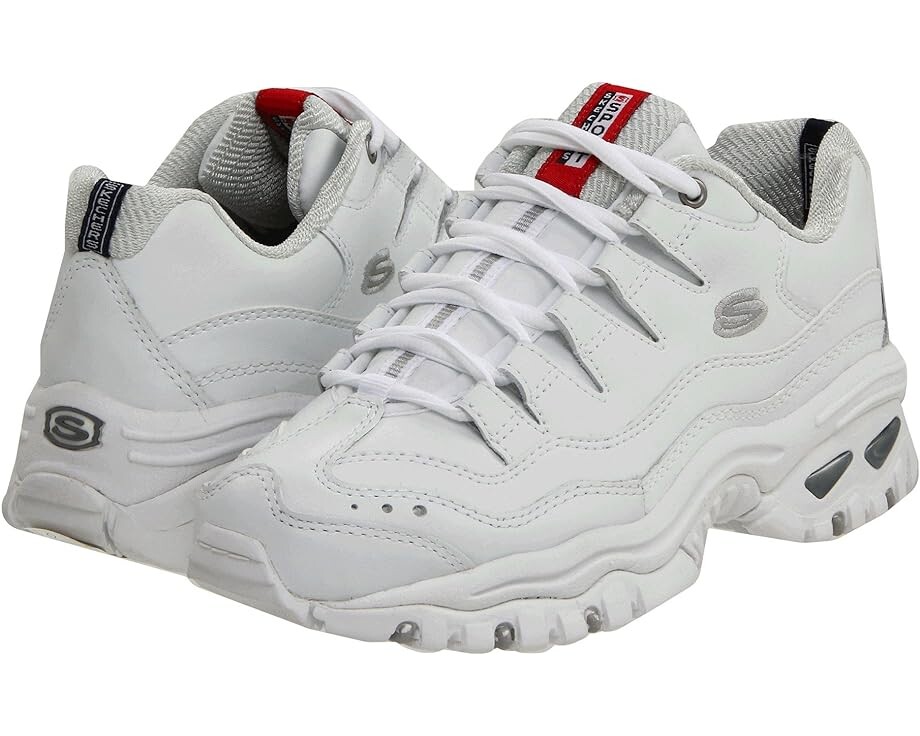 

Кроссовки SKECHERS Energy, цвет White Mesh/Leather