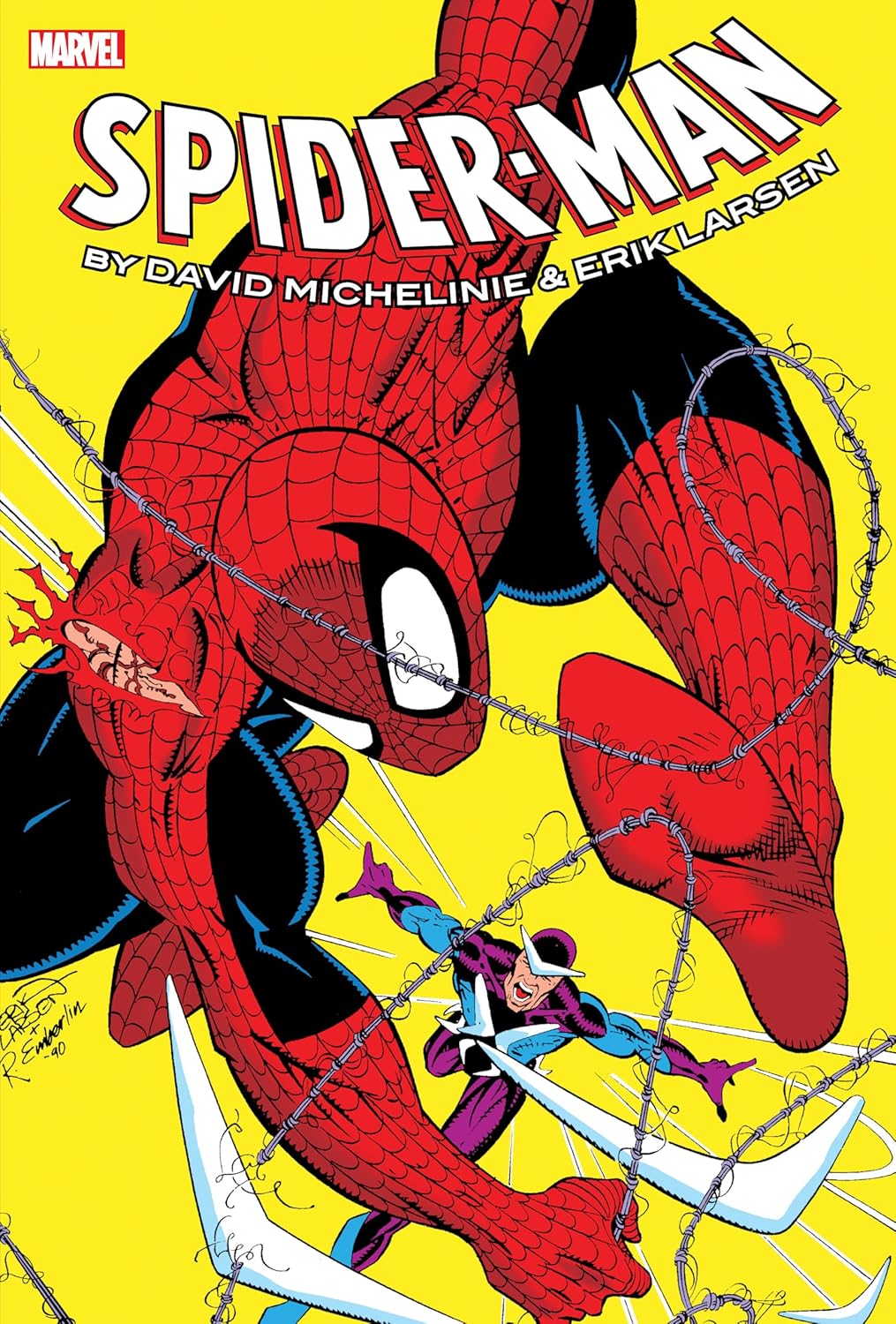 

Spider-Man By Michelinie & Larsen Omnibus Erik Larsen Spider-Man Cover [New Printing] (Marvel Universe)