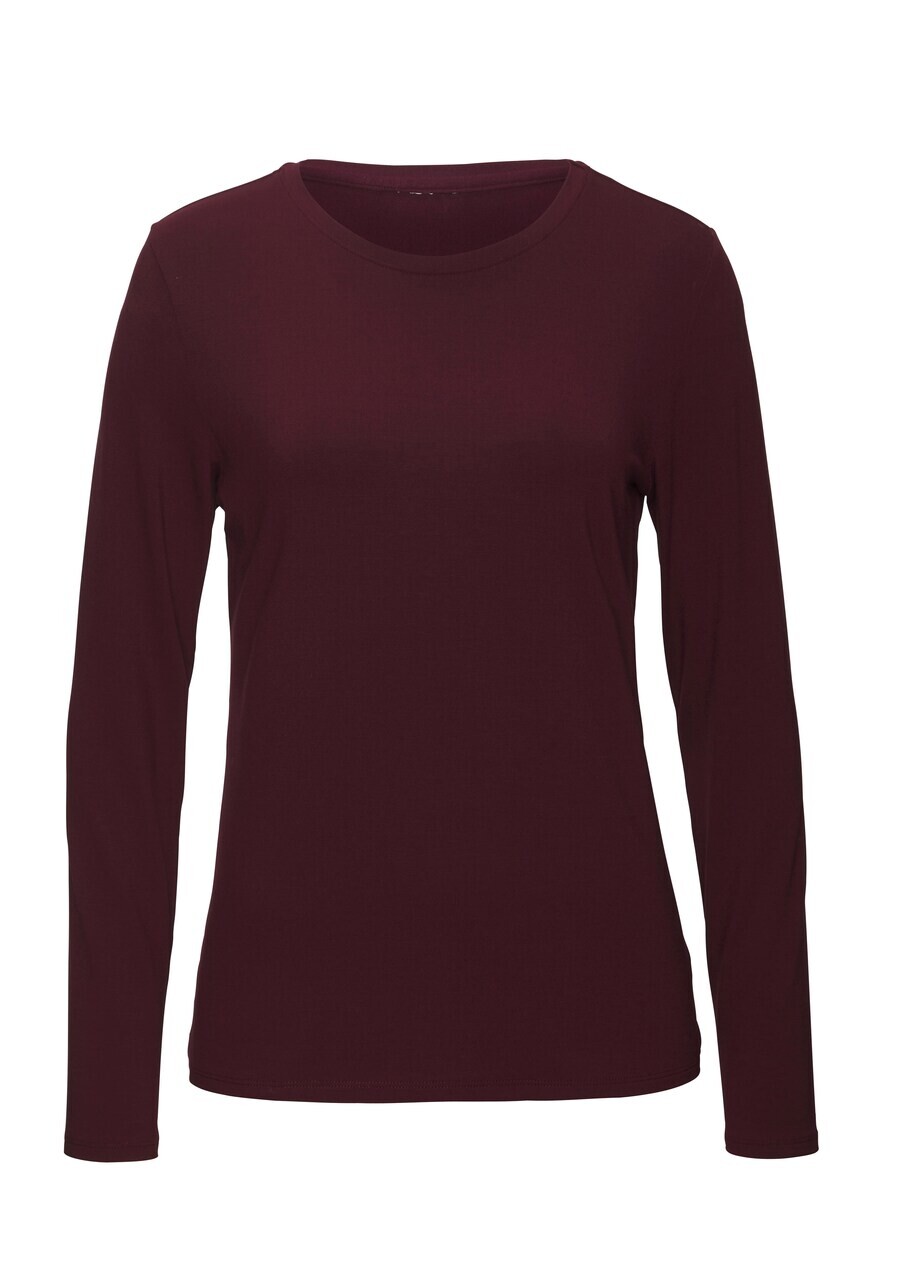 

Лонгслив LASCANA Shirt, красный