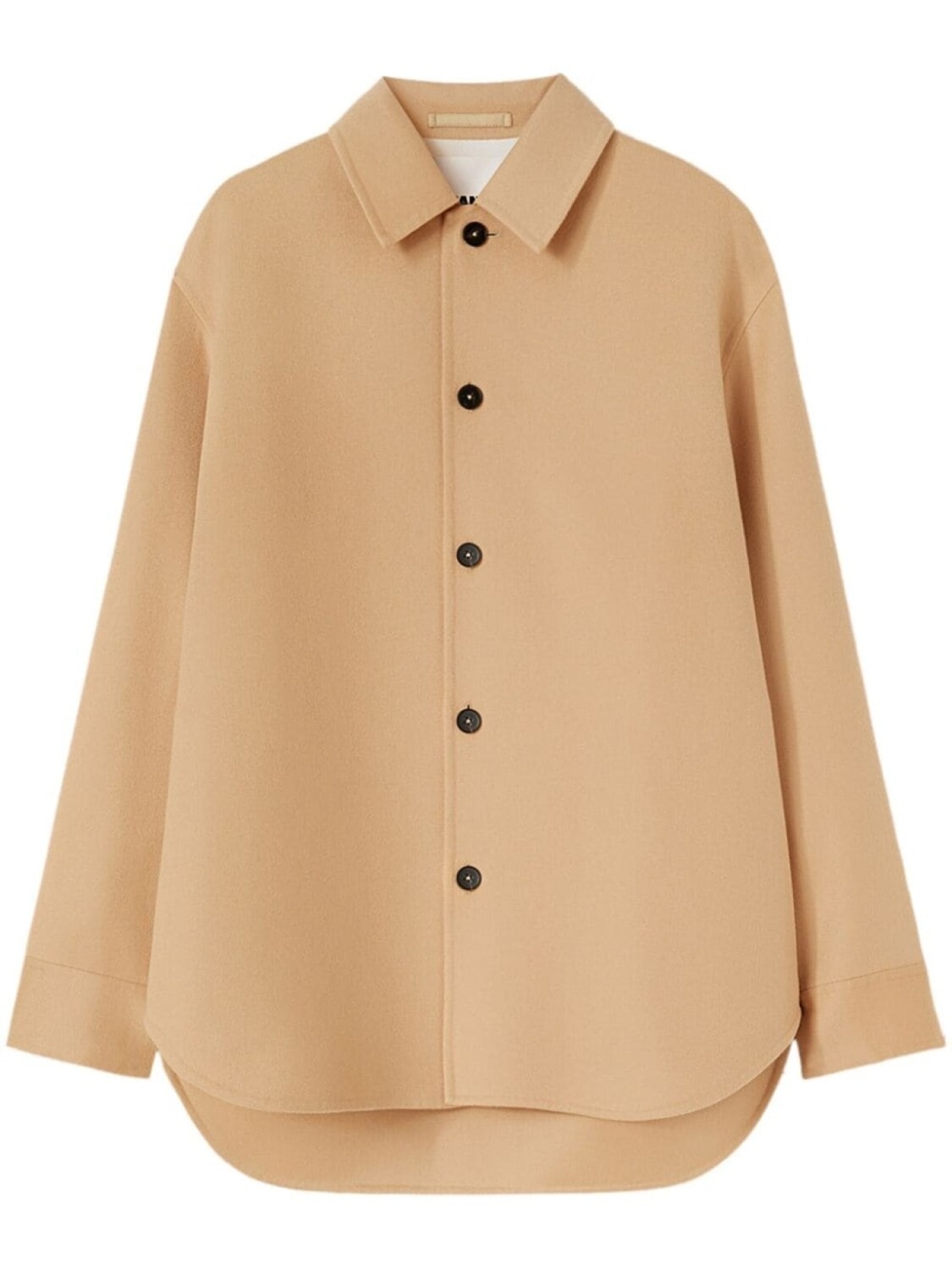 

Кашемировая куртка-рубашка Jil Sander, бежевый