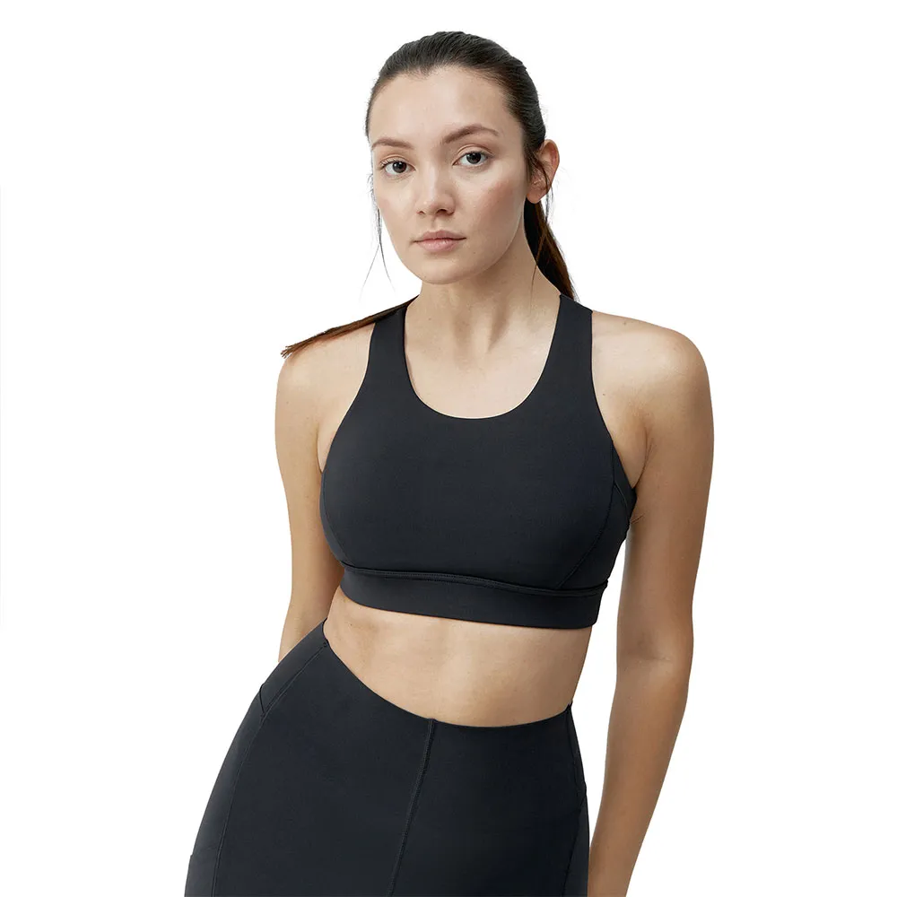 

Спортивный топ Born Living Yoga Denise high support, черный