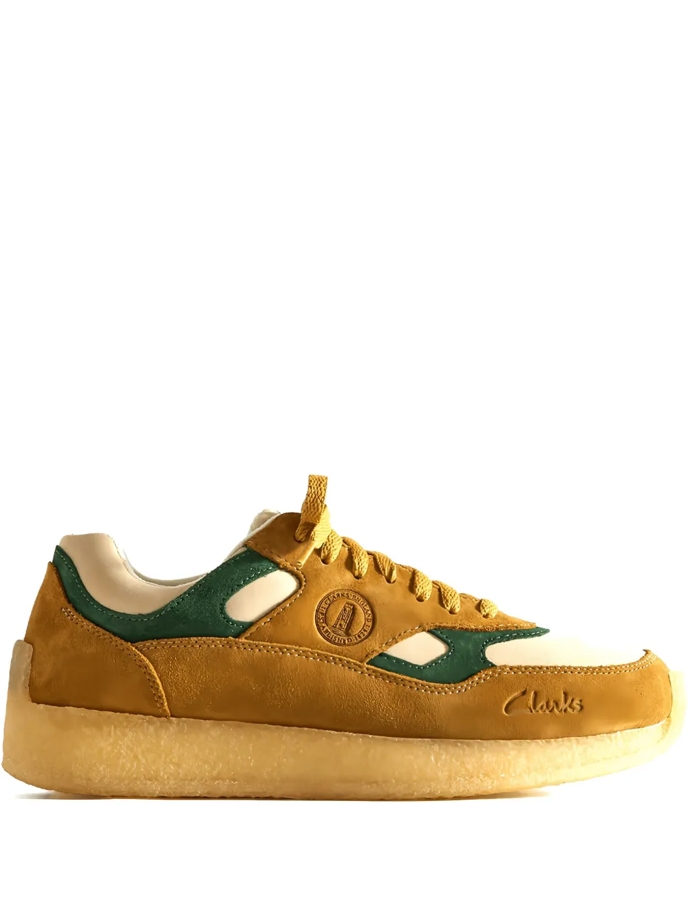 

Кроссовки Lockhill «Ronnie Fieg 8th Street — Mustard» Clarks Originals, желтый