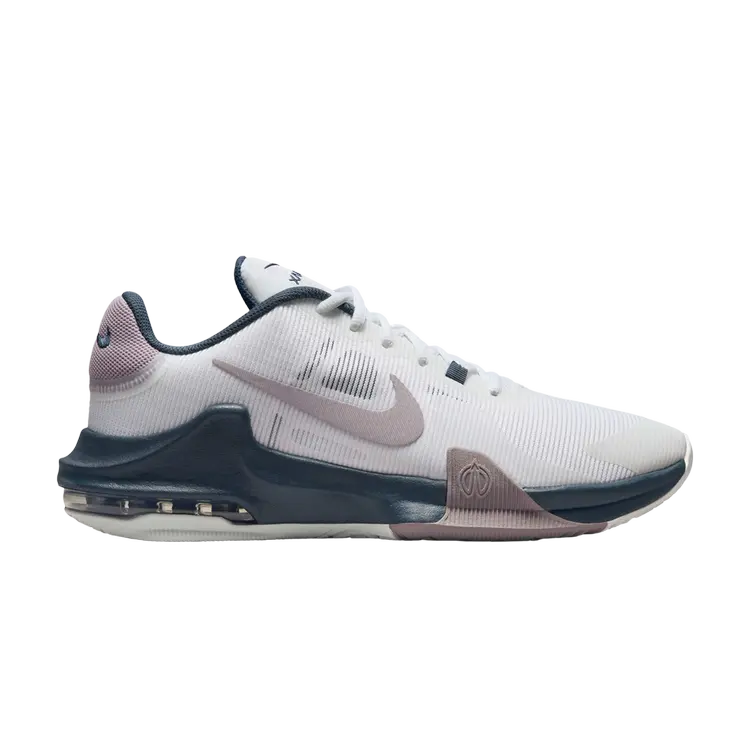 

Кроссовки Air Max Impact 4, цвет White Navy Light Violet Ore