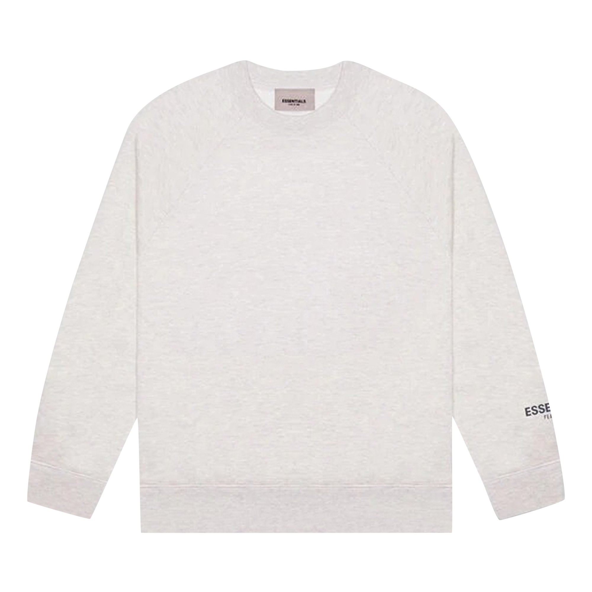 

Базовый круглый вырез Fear of God Essentials, цвет Heather Grey