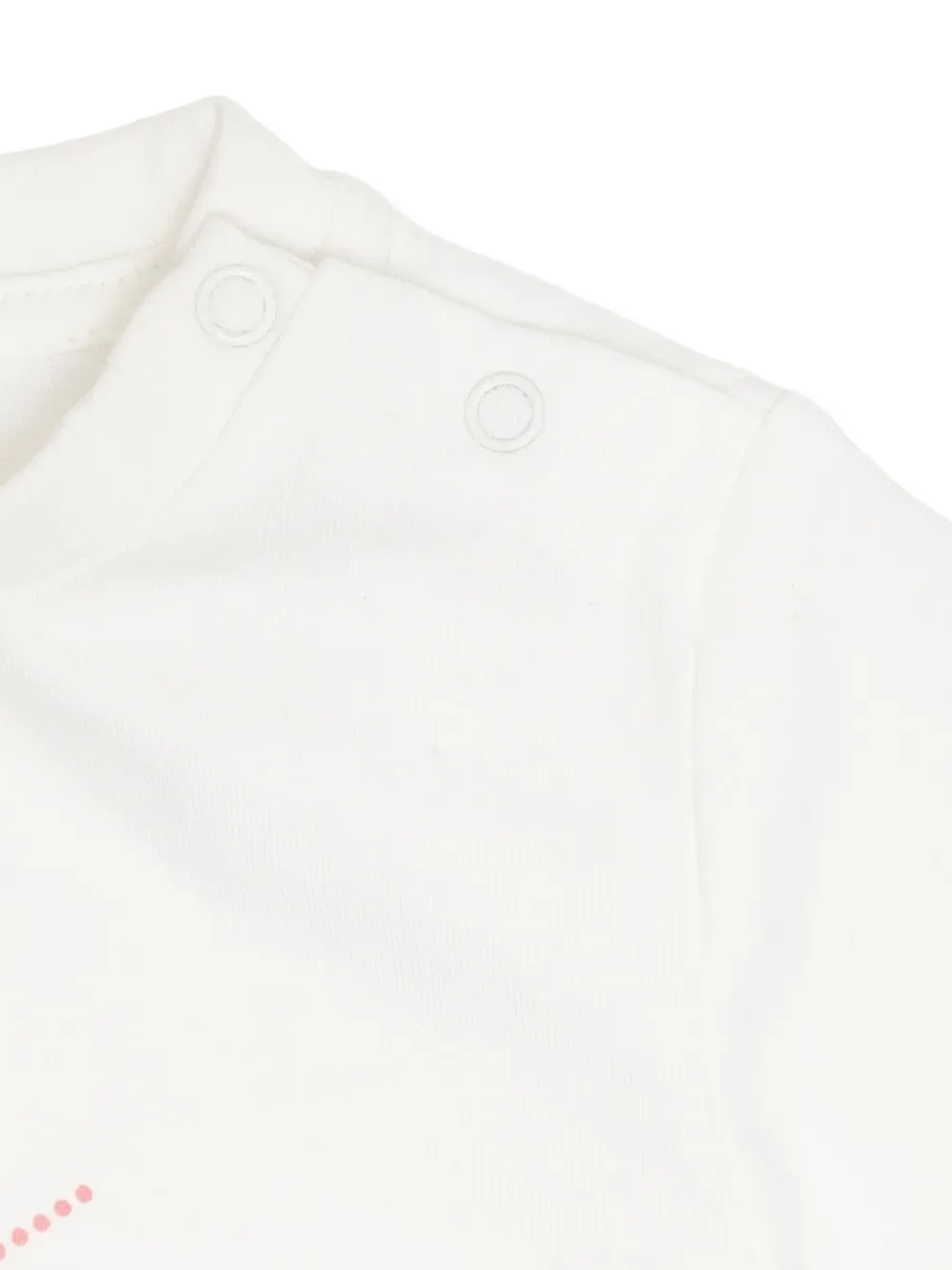 Футболка с цветочным принтом Stella Mccartney Kids, белый — фото 3