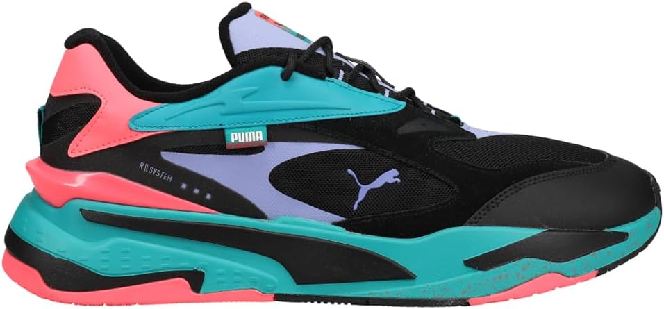 

Мужские кроссовки Puma Thunder 4 Life многокрасочные 369471 01, черный