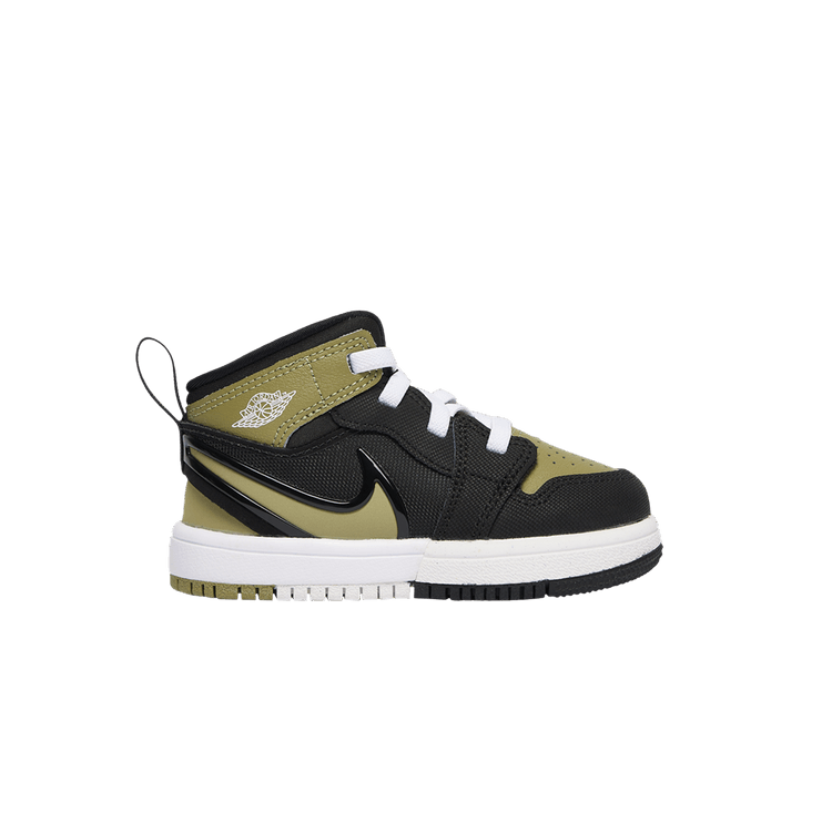 

Кроссовки Air Jordan Air Jordan 1 Mid RM EasyOn TD 'Black Dusty Olive', черный