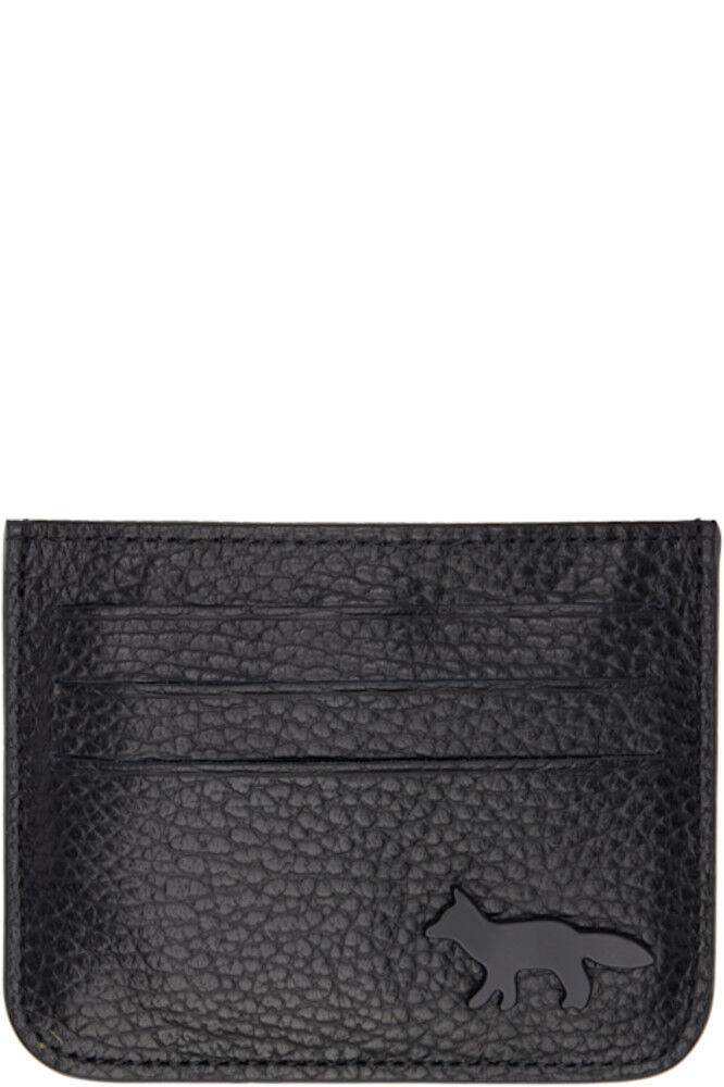 

Держатель для карт Black Profile Fox Maison Kitsuné