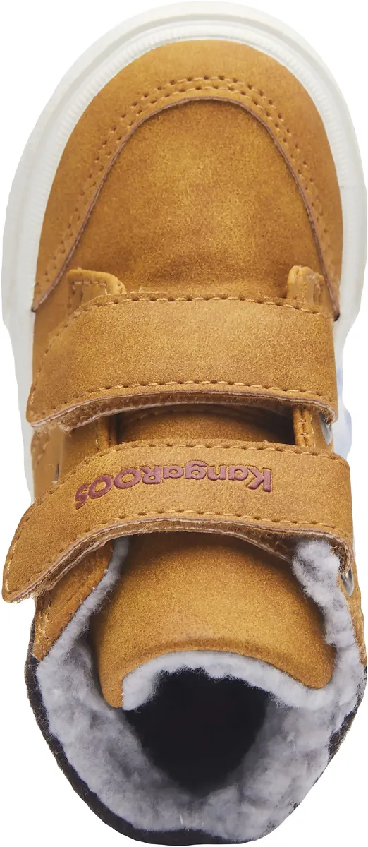 Кроссовки KangaROOS "KaVu Primo V", на застежке-липучке, цвет Wheat — фото 3